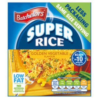 Batchelors Batchelors Super Rice Golden Vegetable Flavour 11x90g
