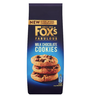 Fox's Biscuits Fox's Fabulous Milk Chocolate Cookies 8x180g