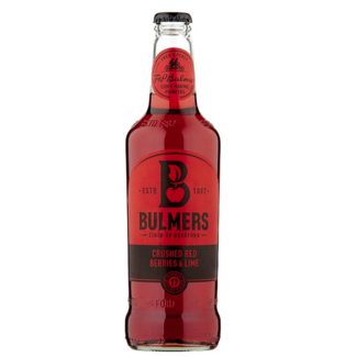 Bulmers Red Berries & Lime Abv 4% 12x500ml