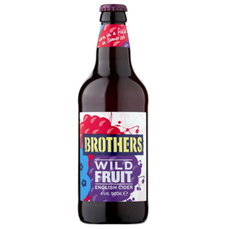 Brothers Wild Fruit Abv 4% 12x500ml