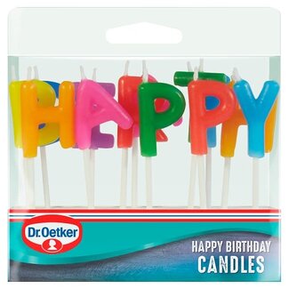 Dr Oetker Dr Oetker Happy Birthday Candles 10x1s