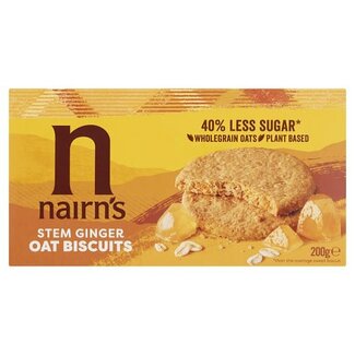 Nairn's Nairn's Stem Ginger Oat Biscuits 10x200g