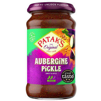 Patak's Patak's Aubergine / Brinjal Pickle 6x312g