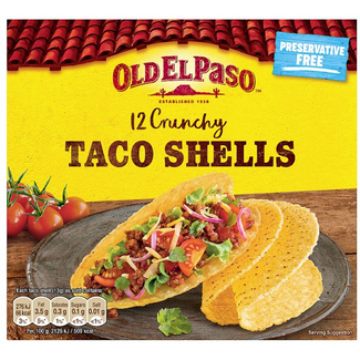 Old El Paso Old El Paso Taco Shells 8x156g