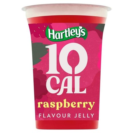 Hartley's Hartley's 10 Cal Raspberry Jelly Pot 12x175g Hartley's Hartley's 10 Cal Raspberry Jelly Pot 12x175g