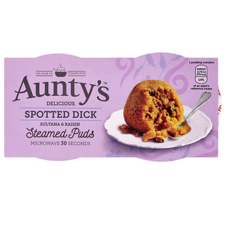 Aunty's Auntys Spotted Dick Pudding 6X2X95g