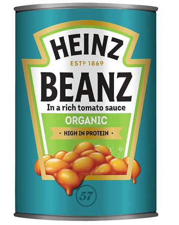 Heinz Heinz Beanz Organic 12X415G Heinz Heinz Beanz Organic 12X415G