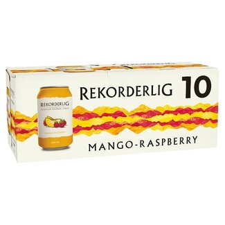 Rekorderlig Cider Rekorderlig Mango & Raspberry 10pk ABV4% 1x10pk