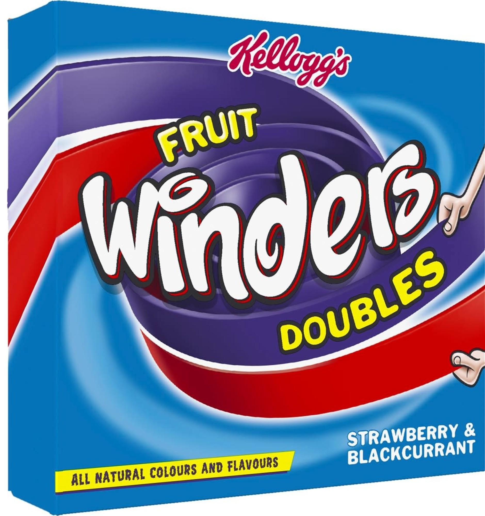 Kellogg's Fruit Winder Strwb & Blackcurrant 5pk 10x5pk Kellys Wholesale