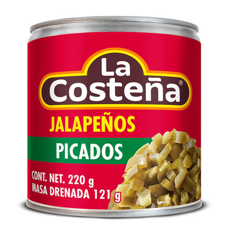 La Costena Jalapeno Chilli Picados 24x220g La Costena Jalapeno Chilli Picados 24x220g