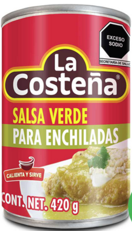 La Costena Salsa Enchilada Verde 12x420g La Costena Salsa Enchilada Verde 12x420g