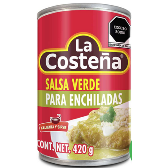 La Costena Salsa Enchilada Verde 12x420g