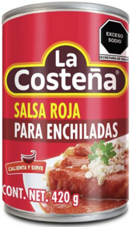 La Costena Salsa Enchilada Roja 12x420g La Costena Salsa Enchilada Roja 12x420g