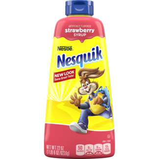 Nestle Nesquik Strawberry Syrup 6x623g