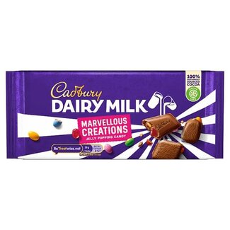 Cadbury Cadbury Marvellous Jelly Popping Big Bar 19x160g