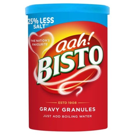 Bisto Bisto Gravy Granules Reduced Salt 12x190g Bisto Bisto Gravy Granules Reduced Salt 12x190g