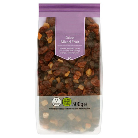 C. Mixed Dried Fruit 6x500g C. Mixed Dried Fruit 6x500g