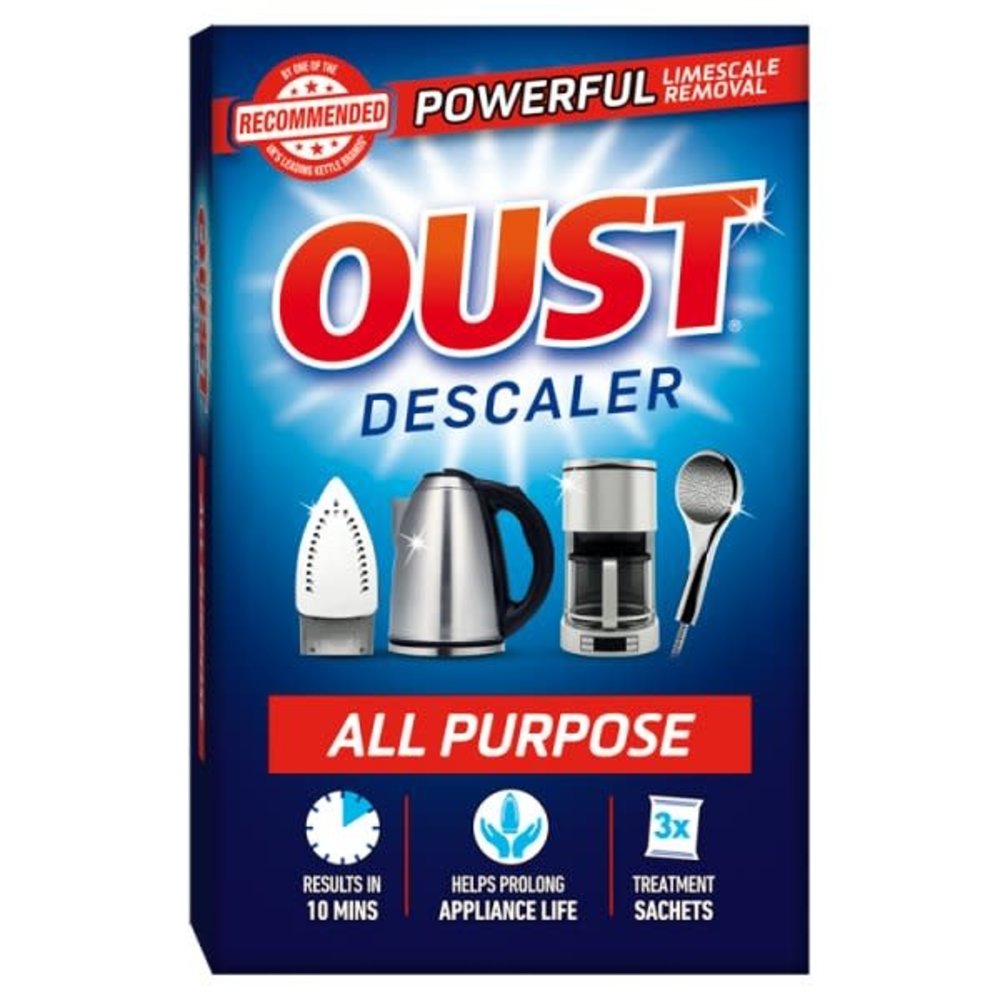 Oust All Purpose Descaler 6x25ml British Cleaning Products Kellys
