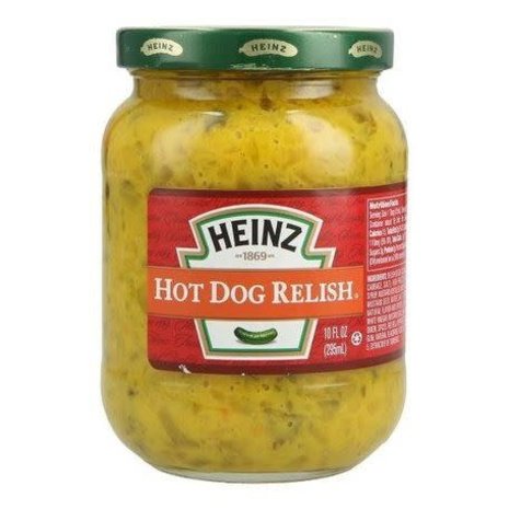 Heinz Heinz Hot Dog Relish 12x295ml Heinz Heinz Hot Dog Relish 12x295ml
