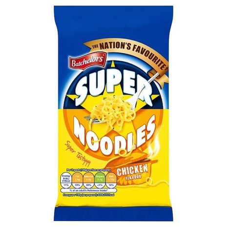Batchelors Batchelor Super Noodles Chicken 8x90g Batchelors Batchelor Super Noodles Chicken 8x90g