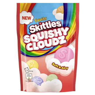 Skittles Skittles Squishy Cloudz Fruits Red 18x94g