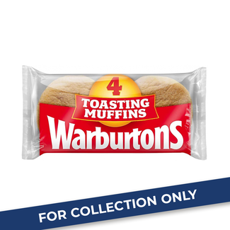 Warburtons Warburtons 4 Toasting Muffins 24x284g