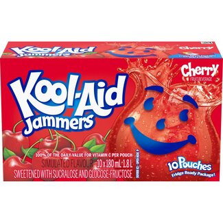 Kool-Aid Kool-Aid Jammers Cherry 10pk 4x10pk