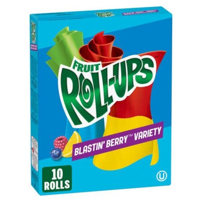 Betty Crocker Fruit Roll Blastin' Berry 10pk 10x141g