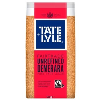 Tate & Lyle Tate & Lyle Unrefined Demerara Sugar 10x500g