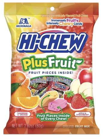 Hi-Chew Hi-Chew Plus Fruit Mix 6x90g Hi-Chew Hi-Chew Plus Fruit Mix 6x90g