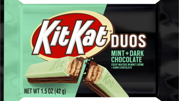 Kit Kat Kit Kat Duos Dark Chocolate & Mint 24x42g Kit Kat Kit Kat Duos Dark Chocolate & Mint 24x42g