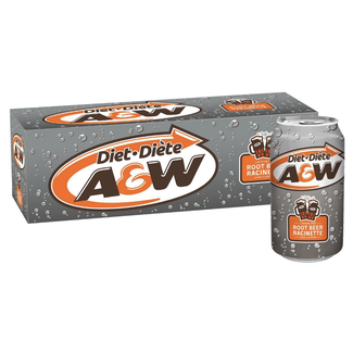 A&W A&W Root Beer Diet 12x355ml