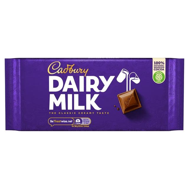 Cadbury Dairy Milk 17x180g | Cadbury