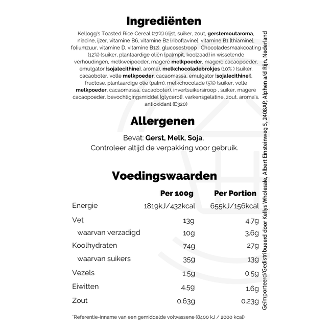 Rice Krispies 8pk Totally Chocolatey Squares 5x136g