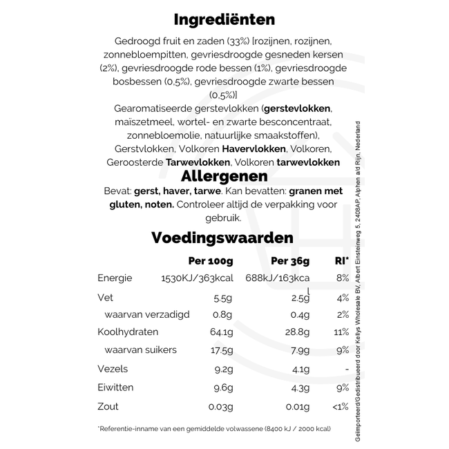 Dorset Berries & Cherries 5x600g