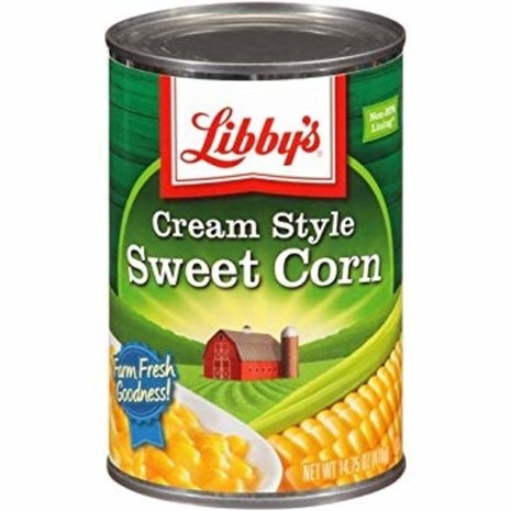Libbys Libbys Cream Style Sweet Corn 24x418g Libbys Libbys Cream Style Sweet Corn 24x418g