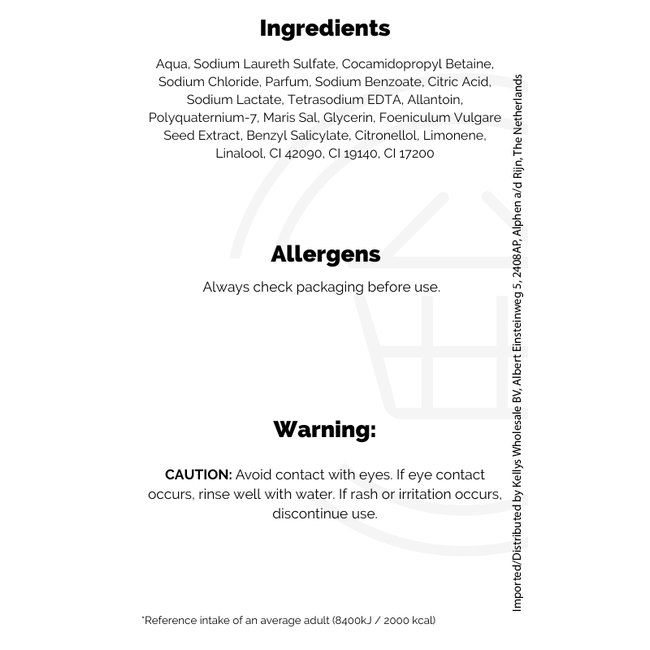 Radox Shower Gel Feel Awake 2in1 For Men 6x225ml