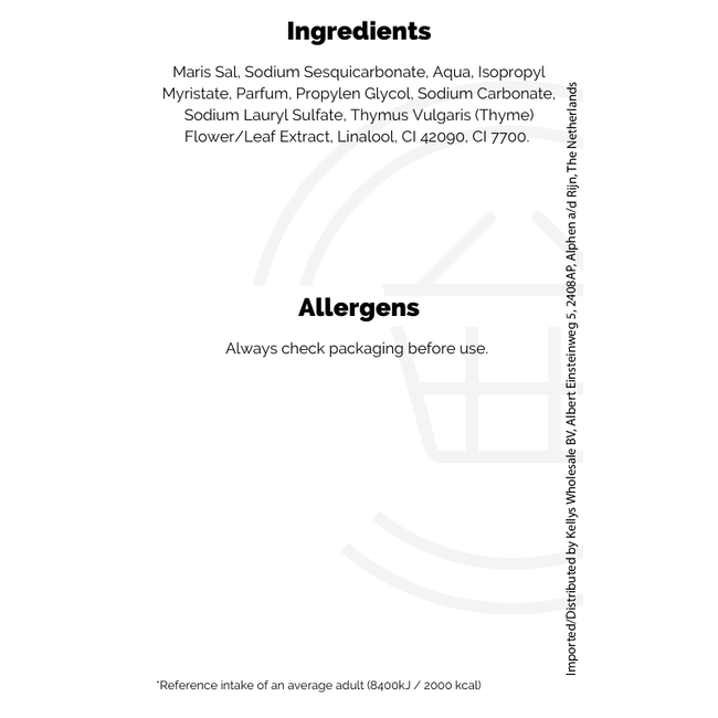 Radox Bath Salts Muscle Soak 6x400g