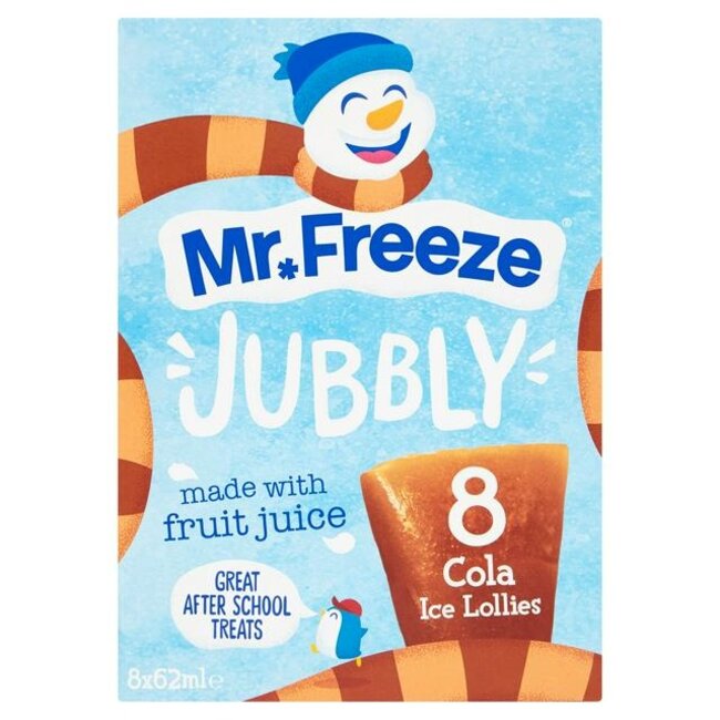 Mr. Freeze Jubbly Cola 6pk 8x62ml