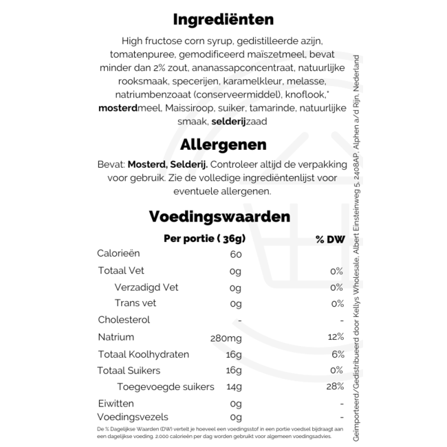 Sweet Baby Ray's Original BBQ Sauce 12x510g