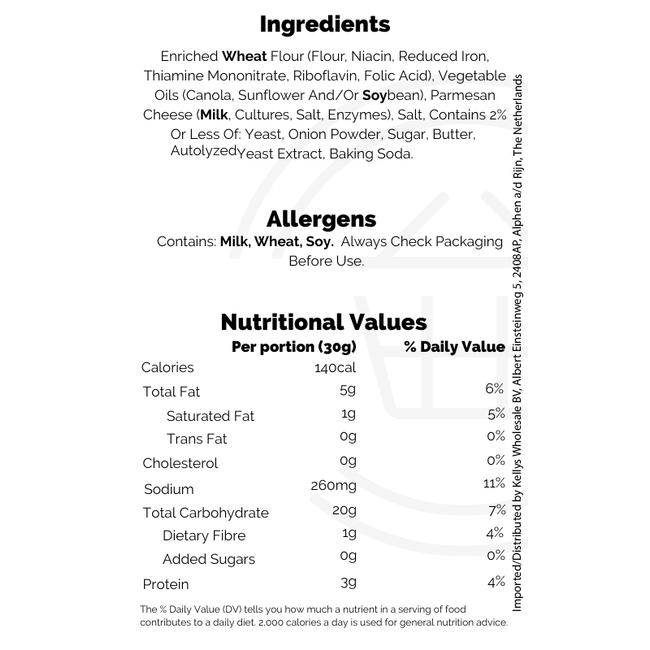 Goldfish Parmesan Crackers 24x187g