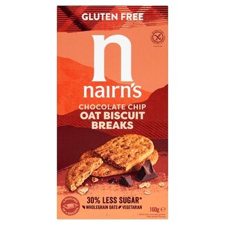 Nairn's Nairns GF Biscuit Breaks Choc Chip 12x160g