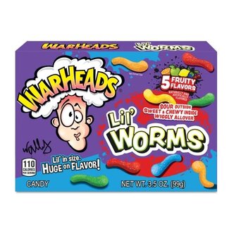 Warheads Warheads Lil' Worms Theatre Box 12x99g