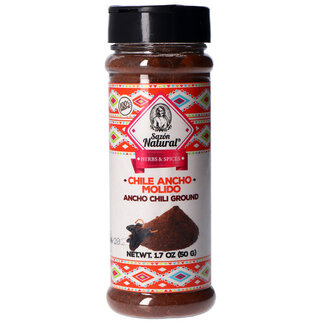 Sazon Sazon Natural Ancho Chilli Powder 12 × 50g