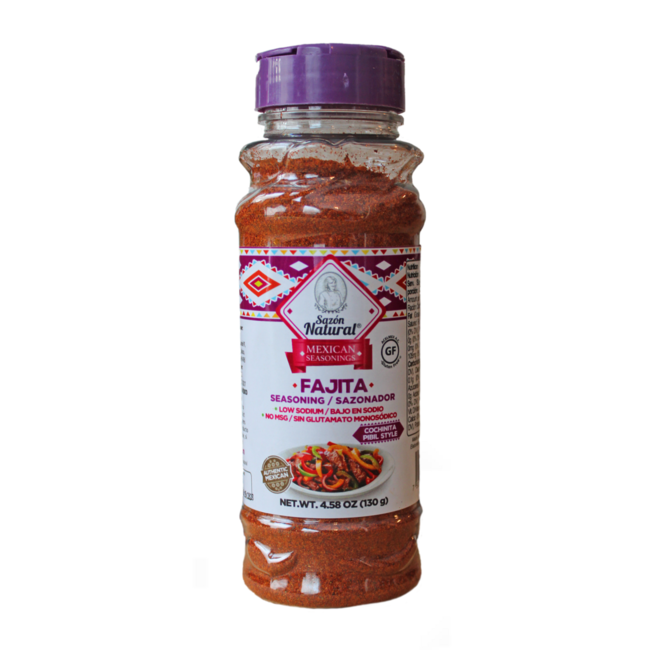 Sazon Sazon Natural Fajita Pibil Style Seasoning 12 x 130g