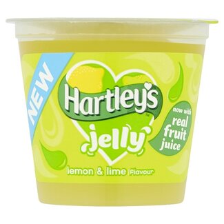 Hartley's Hartleys Jelly Lemon & Lime Flavour 12x125g BBD: 30-06-2024
