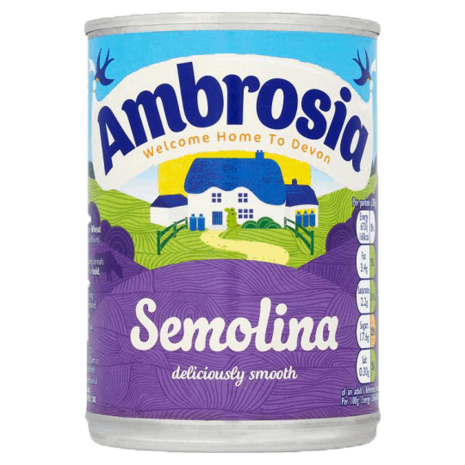 Ambrosia Ambrosia Semolina 6x400g Ambrosia Ambrosia Semolina 6x400g