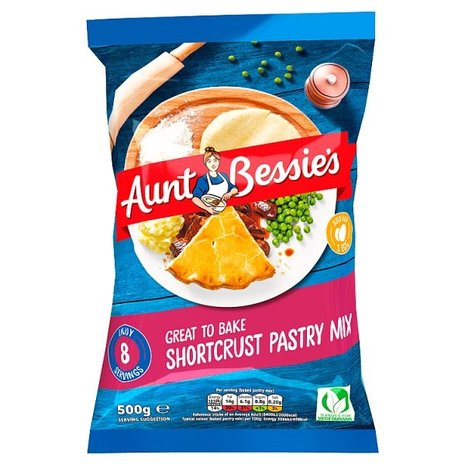 Aunt Bessie's Aunt Bessie's Shortcrust Pastry 6x500g Aunt Bessie's Aunt Bessie's Shortcrust Pastry 6x500g