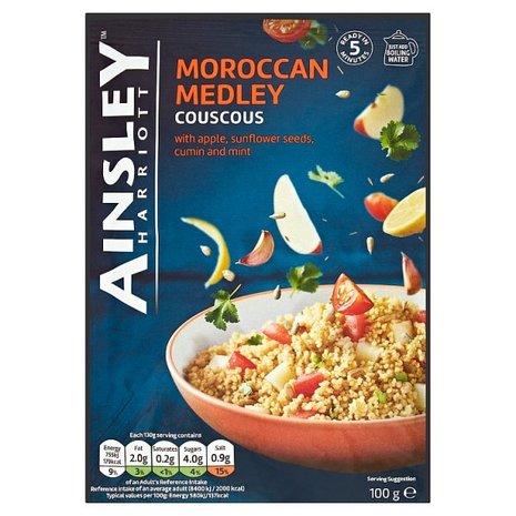 Ainsley Harriott Ainsley Harriott Moroccan Medley Cous Cous 12x100g Ainsley Harriott Ainsley Harriott Moroccan Medley Cous Cous 12x100g