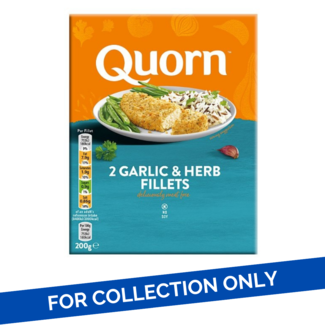 Quorn Quorn Garlic & Herb Fillets 12x200g